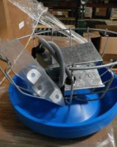 PAN ASSY,CTRL,END,CYCLONE,12",14ARM,LARGE CAPACITY